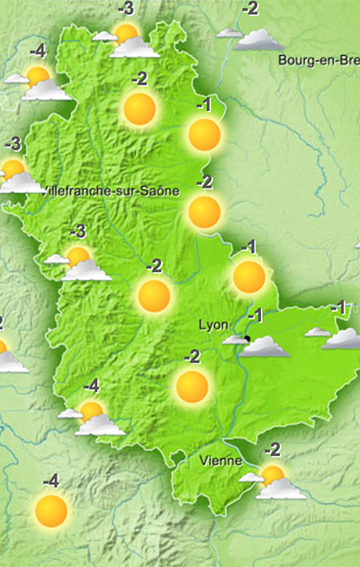 Screenshot of meteofrance